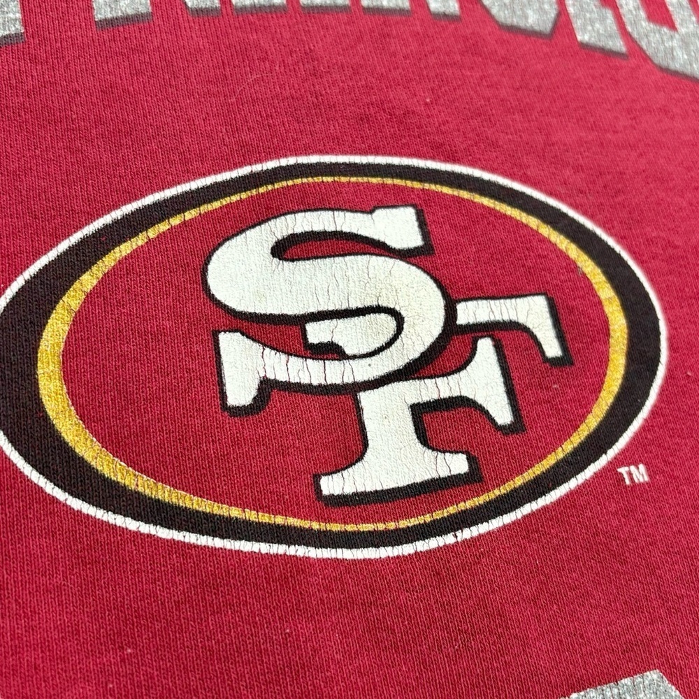 Vintage 1996 NFL San Francisco 49ers Pro Player Crewneck Sweatshirt - Picture 6 of 15